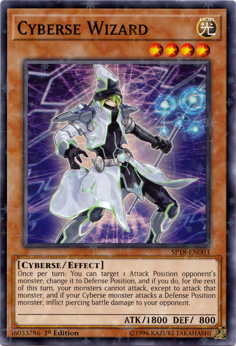 Cyberse Wizard (Starfoil) [SP18-EN003] Starfoil Rare | Pegasus Games WI