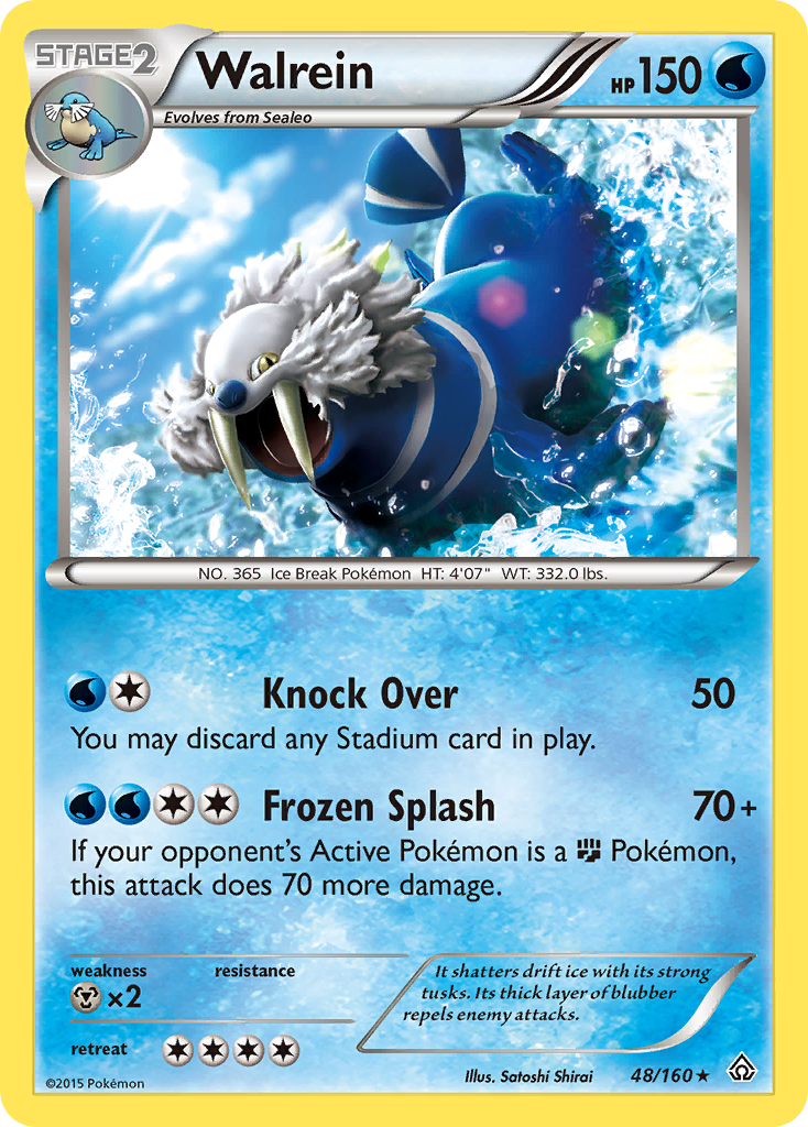 Walrein (48/160) [XY: Primal Clash] | Pegasus Games WI