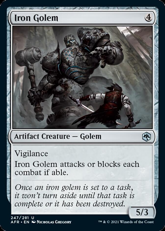Iron Golem [Dungeons & Dragons: Adventures in the Forgotten Realms] | Pegasus Games WI