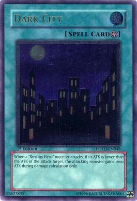 Dark City (UTR) [POTD-EN048] Ultimate Rare | Pegasus Games WI