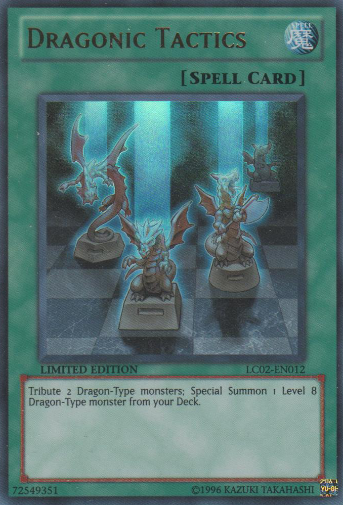 Dragonic Tactics [LC02-EN012] Ultra Rare | Pegasus Games WI