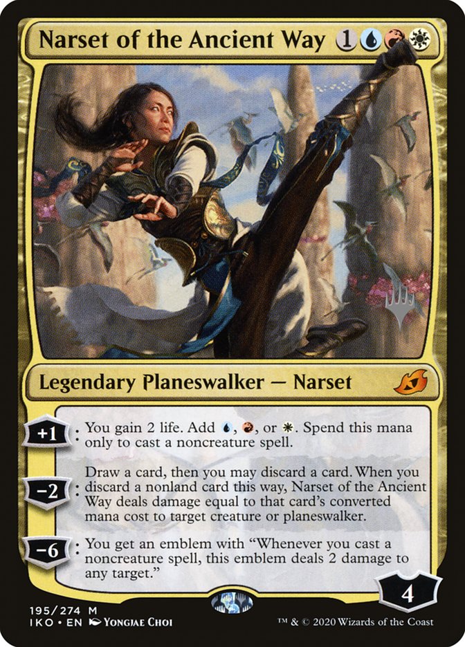 Narset of the Ancient Way (Promo Pack) [Ikoria: Lair of Behemoths Promos] | Pegasus Games WI