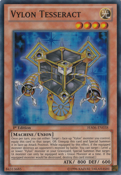 Vylon Tesseract [HA06-EN038] Super Rare | Pegasus Games WI