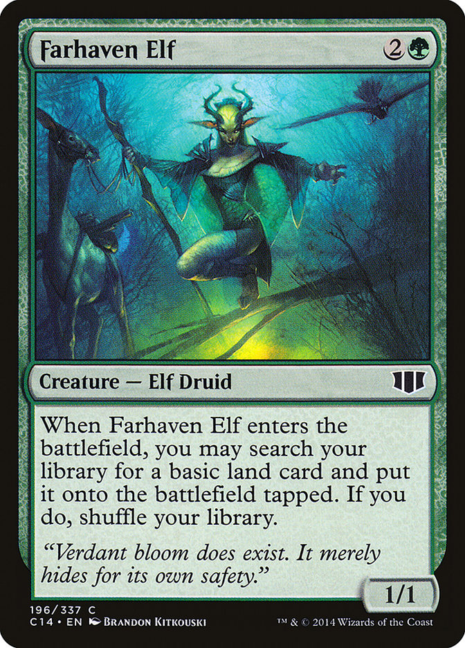 Farhaven Elf [Commander 2014] | Pegasus Games WI