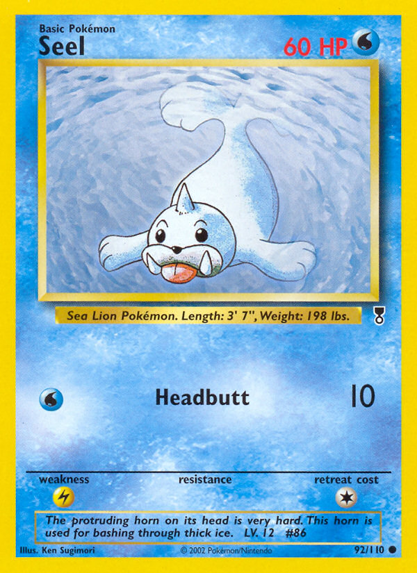 Seel (92/110) [Legendary Collection] | Pegasus Games WI