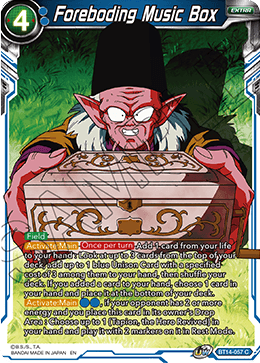 Foreboding Music Box (BT14-057) [Cross Spirits] | Pegasus Games WI