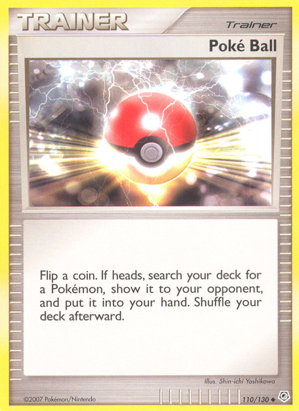 Poke Ball (110/130) [Diamond & Pearl: Base Set] | Pegasus Games WI