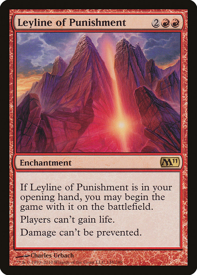 Leyline of Punishment [Magic 2011] | Pegasus Games WI