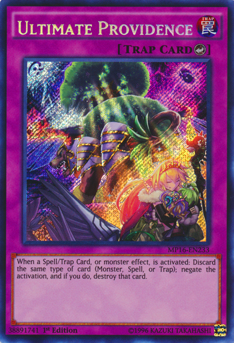 Ultimate Providence [MP16-EN233] Secret Rare | Pegasus Games WI