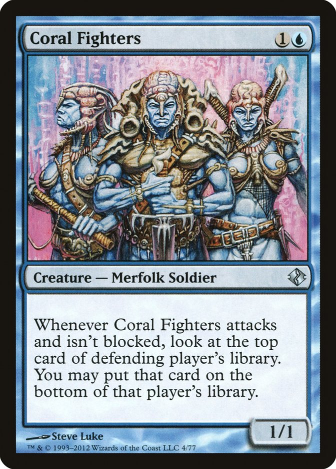 Coral Fighters [Duel Decks: Venser vs. Koth] | Pegasus Games WI