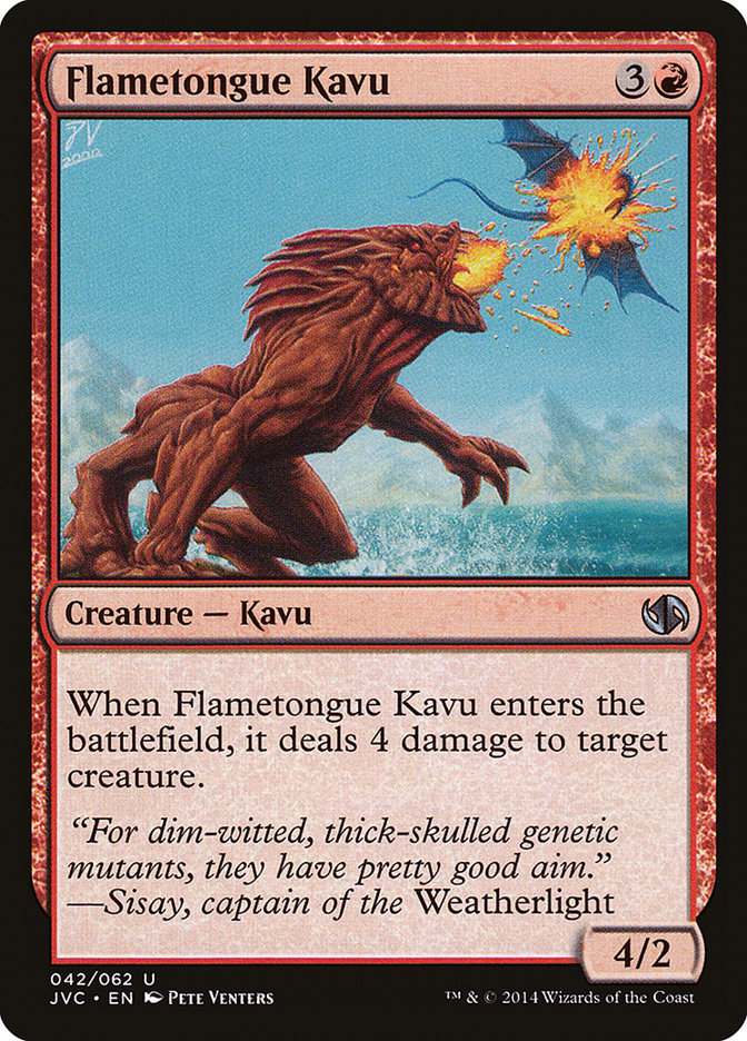 Flametongue Kavu [Duel Decks Anthology] | Pegasus Games WI