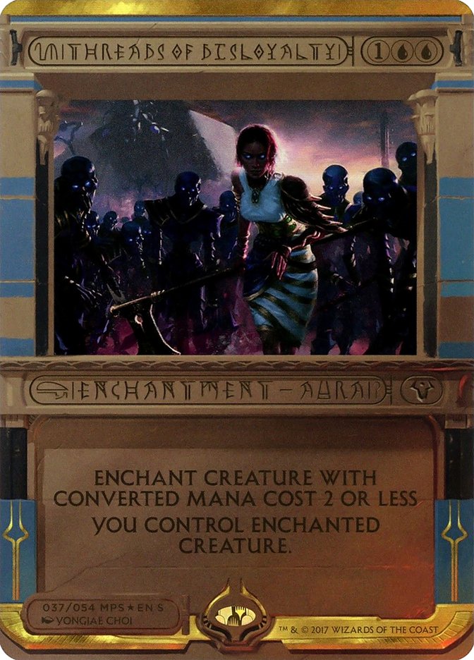 Threads of Disloyalty (Invocation) [Amonkhet Invocations] | Pegasus Games WI