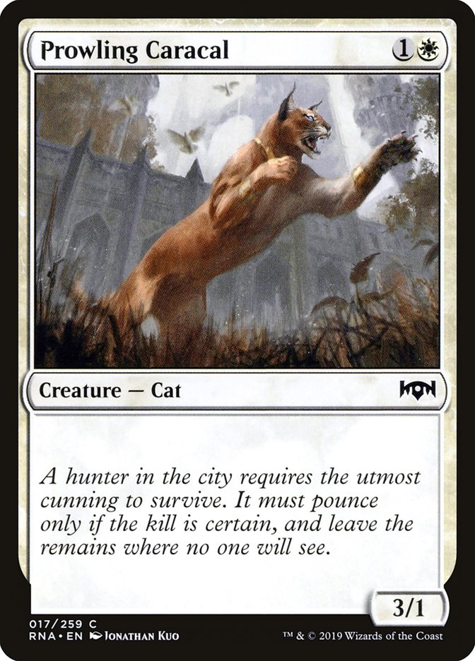 Prowling Caracal [Ravnica Allegiance] | Pegasus Games WI