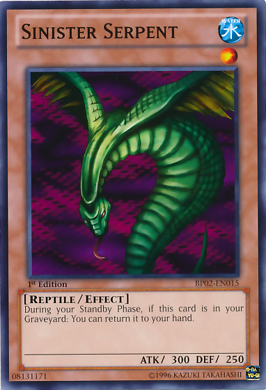 Sinister Serpent [BP02-EN015] Common | Pegasus Games WI