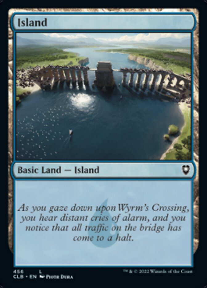 Island (456) [Commander Legends: Battle for Baldur's Gate] | Pegasus Games WI