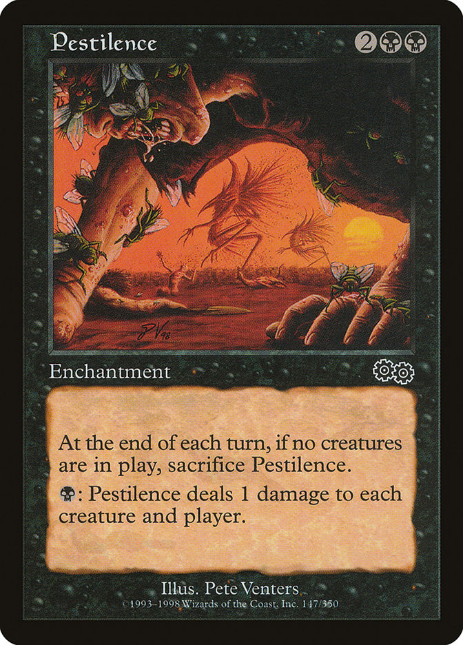 Pestilence [Urza's Saga] | Pegasus Games WI