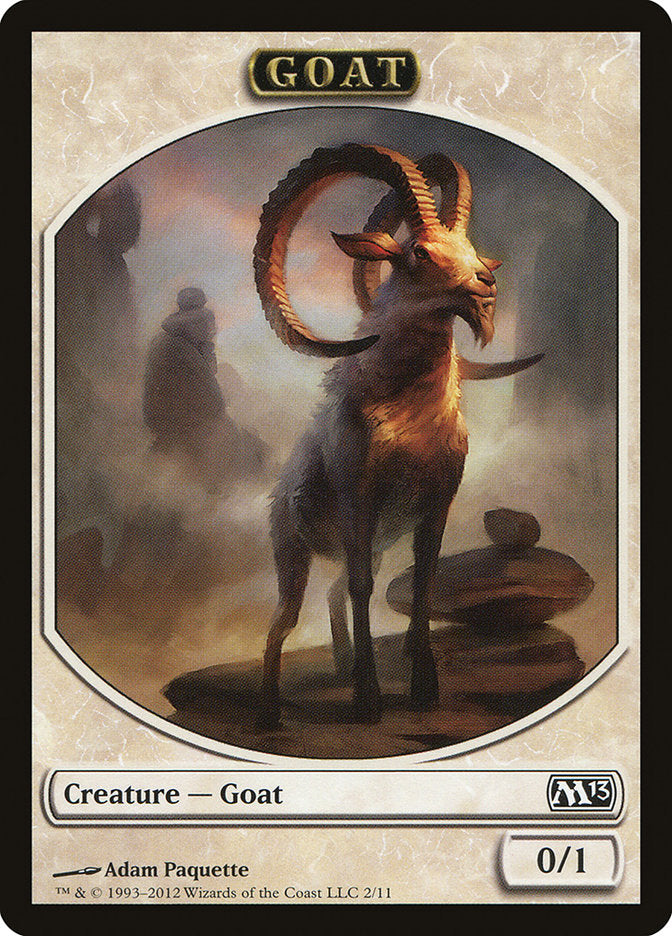 Goat Token [Magic 2013 Tokens] | Pegasus Games WI