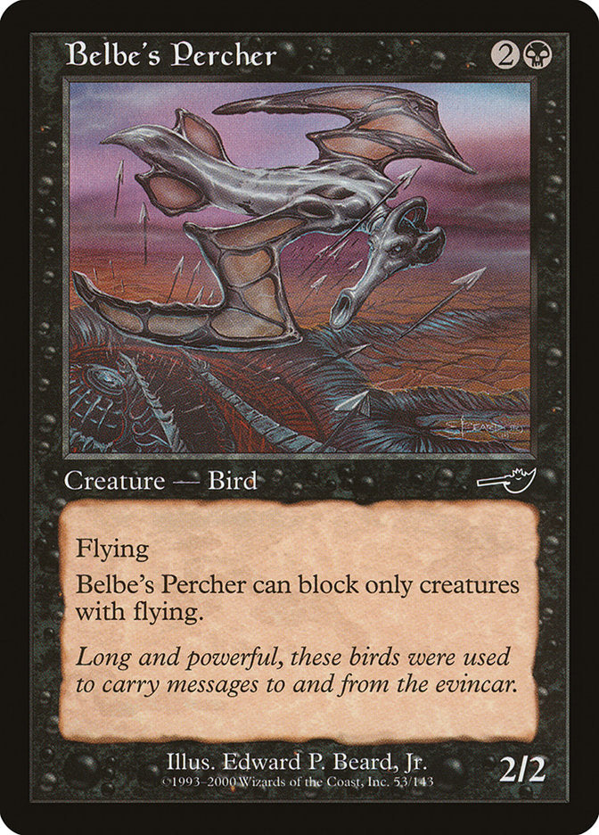 Belbe's Percher [Nemesis] | Pegasus Games WI