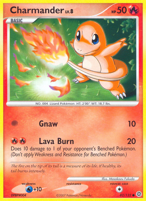 Charmander (82/132) [Diamond & Pearl: Secret Wonders] | Pegasus Games WI