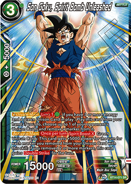 Son Goku, Spirit Bomb Unleashed (BT14-071) [Cross Spirits] | Pegasus Games WI