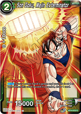 Son Goku, Majin Exterminator (BT14-072) [Cross Spirits] | Pegasus Games WI