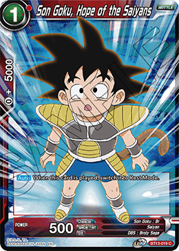 Son Goku, Hope of the Saiyans (Common) [BT13-019] | Pegasus Games WI