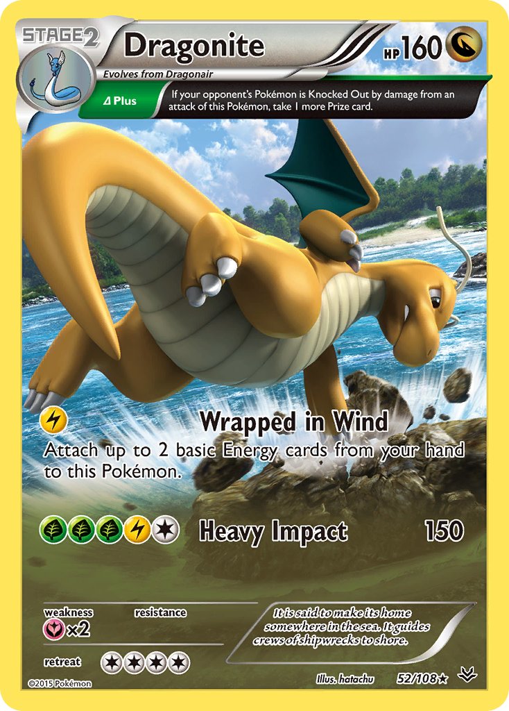 Dragonite (52/108) (Theme Deck Exclusive) [XY: Roaring Skies] | Pegasus Games WI