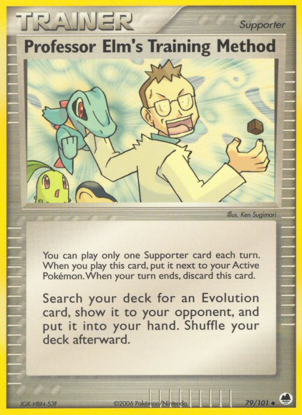 Professor Elm's Training Method (79/101) [EX: Dragon Frontiers] | Pegasus Games WI