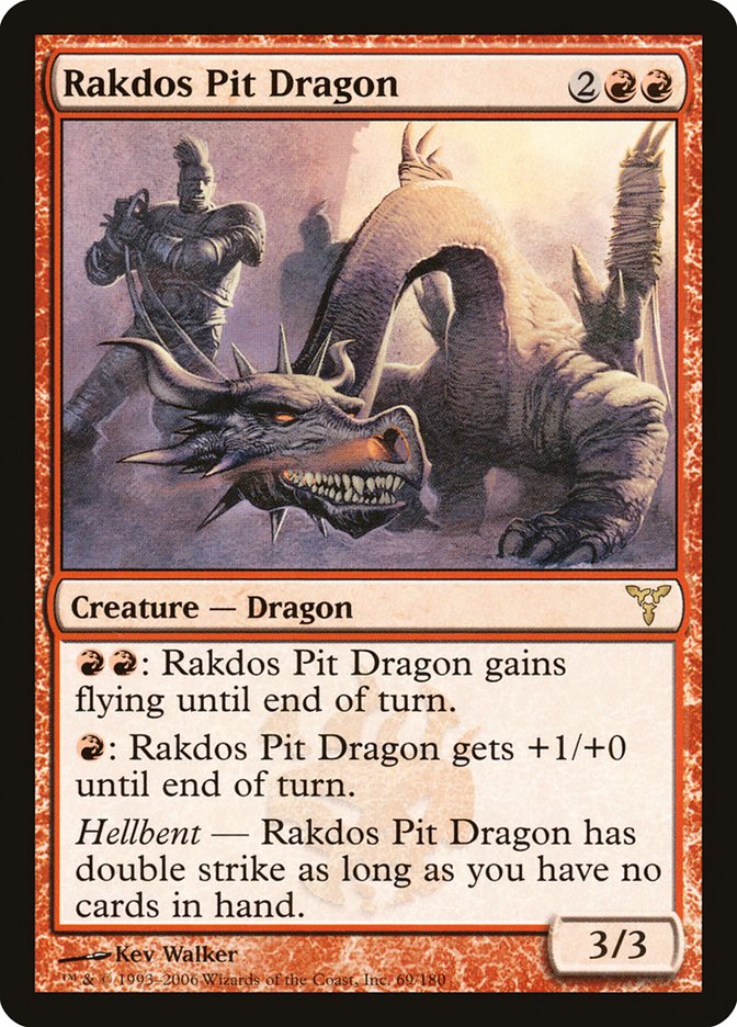 Rakdos Pit Dragon [Dissension] | Pegasus Games WI