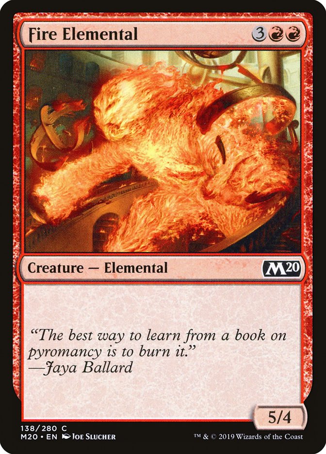 Fire Elemental [Core Set 2020] | Pegasus Games WI