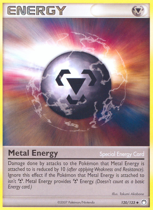 Metal Energy (120/123) [Diamond & Pearl: Mysterious Treasures] | Pegasus Games WI