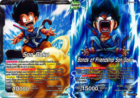 Son Goku // Bonds of Friendship Son Goku [BT6-105] | Pegasus Games WI