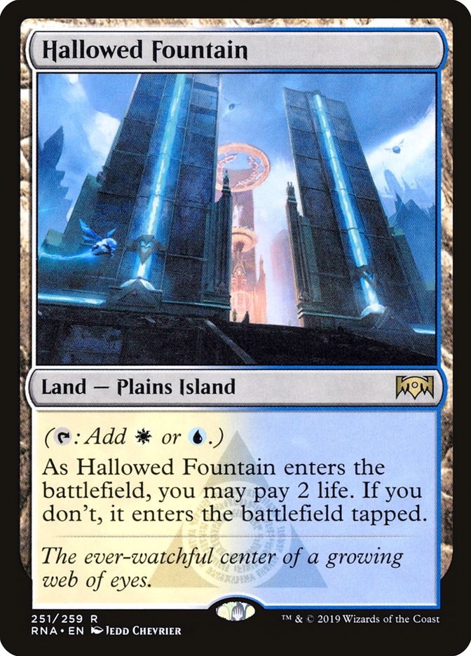 Hallowed Fountain [Ravnica Allegiance] | Pegasus Games WI