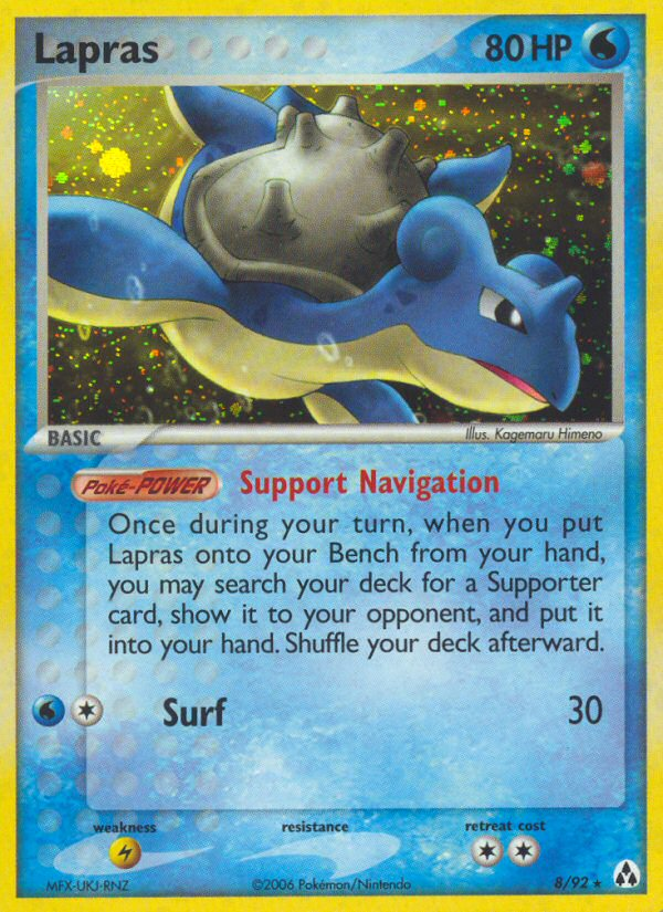 Lapras (8/92) [EX: Legend Maker] | Pegasus Games WI