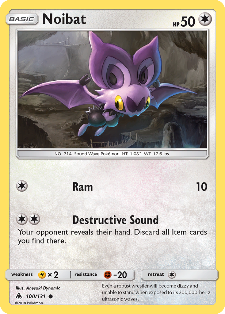 Noibat (100/131) [Sun & Moon: Forbidden Light] | Pegasus Games WI