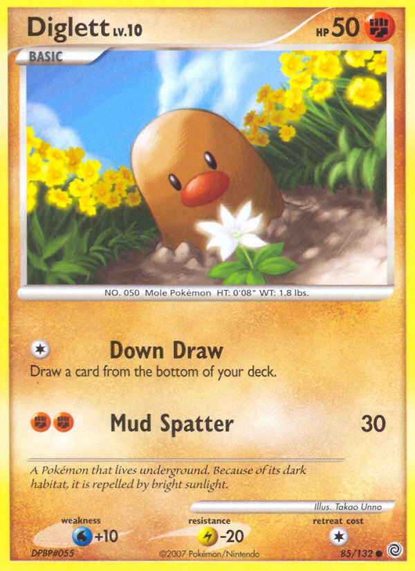 Diglett (85/132) [Diamond & Pearl: Secret Wonders] | Pegasus Games WI