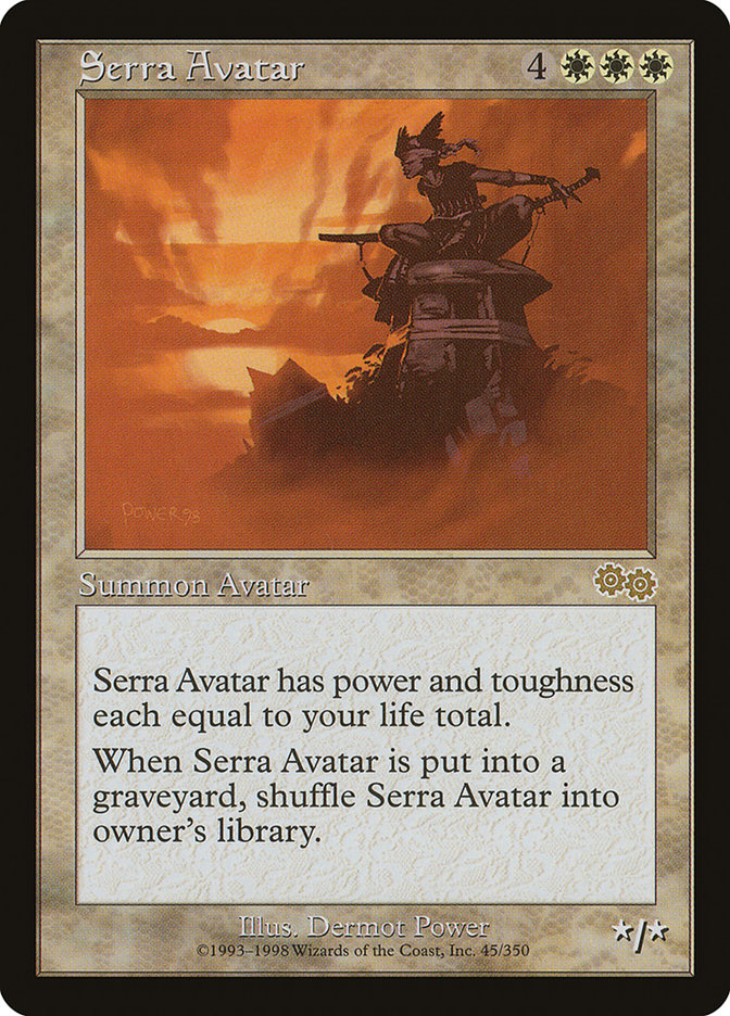 Serra Avatar [Urza's Saga] | Pegasus Games WI
