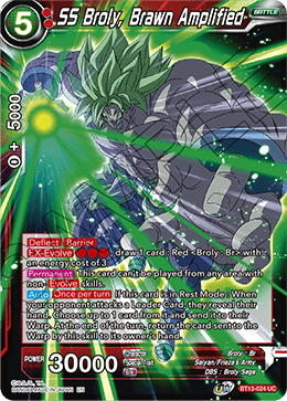 SS Broly, Brawn Amplified (Uncommon) [BT13-024] | Pegasus Games WI