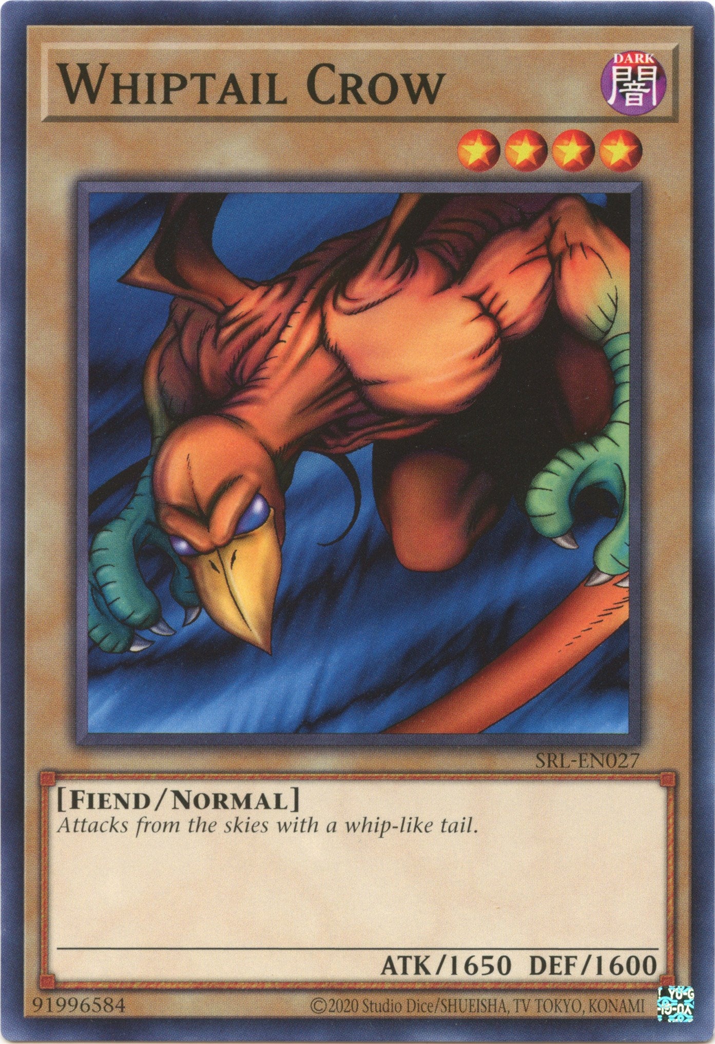Whiptail Crow (25th Anniversary) [SRL-EN027] Common | Pegasus Games WI