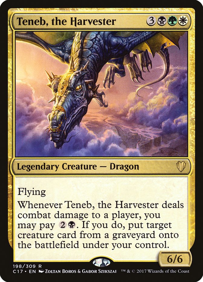 Teneb, the Harvester [Commander 2017] | Pegasus Games WI