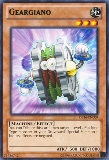 Geargiano (Green) [DL16-EN009] Rare | Pegasus Games WI