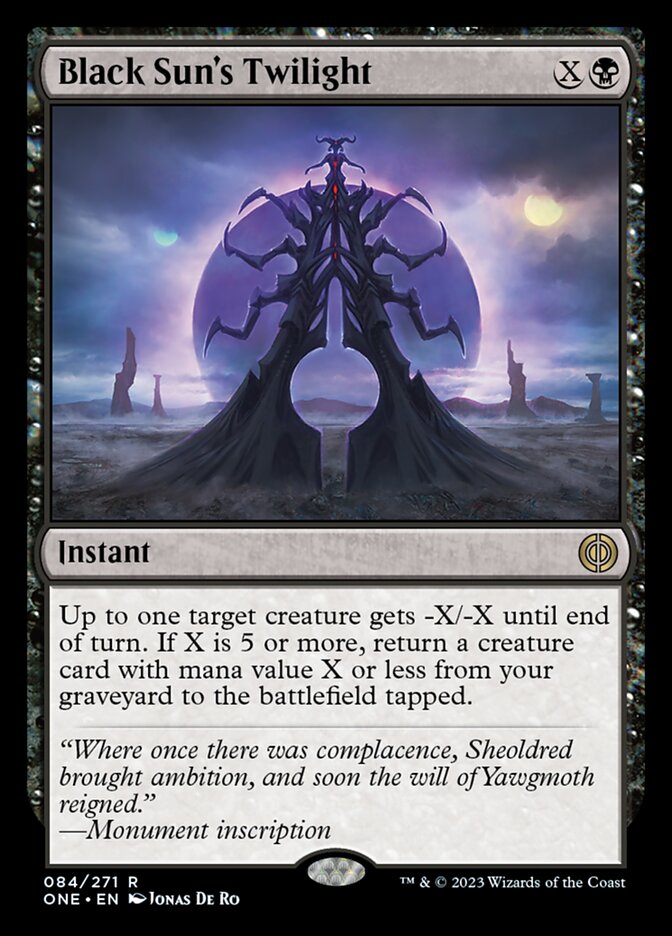 Black Sun's Twilight [Phyrexia: All Will Be One] | Pegasus Games WI