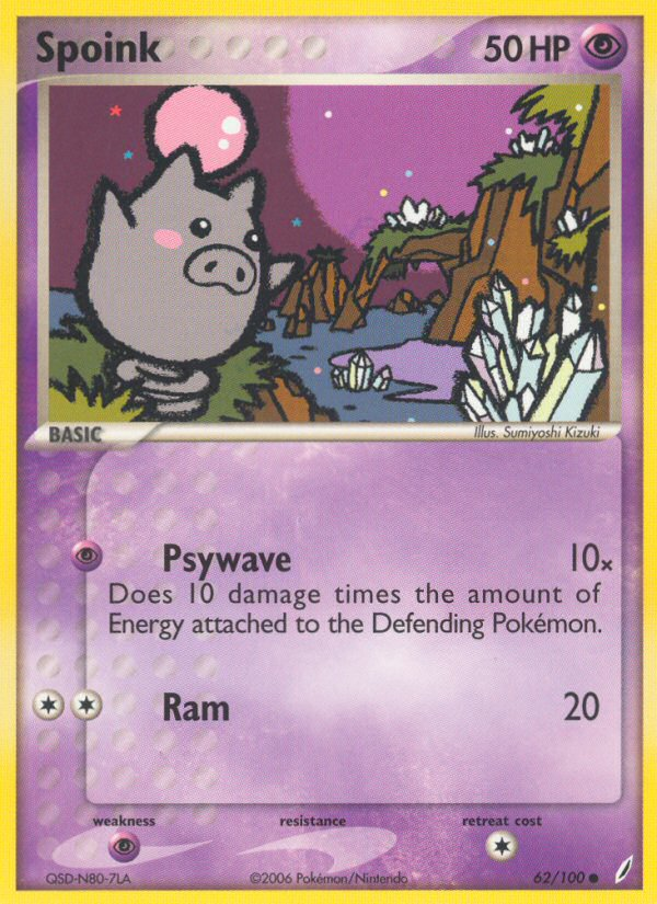 Spoink (62/100) [EX: Crystal Guardians] | Pegasus Games WI