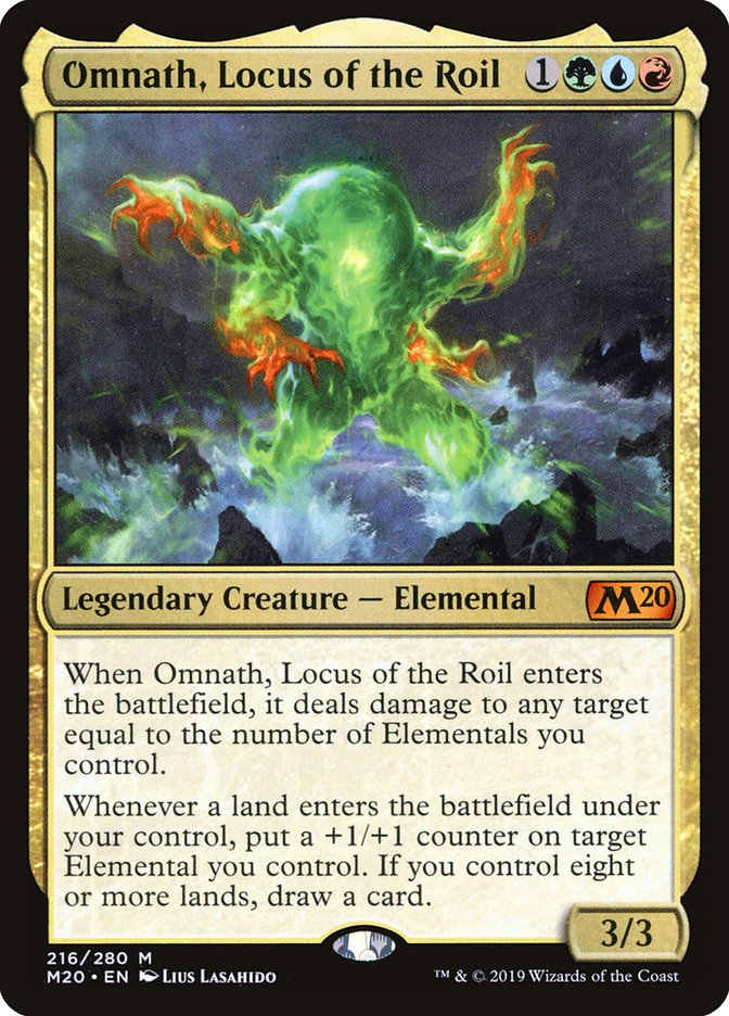 Omnath, Locus of the Roil [Core Set 2020] | Pegasus Games WI