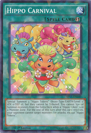 Hippo Carnival [SP15-EN040] Shatterfoil Rare | Pegasus Games WI