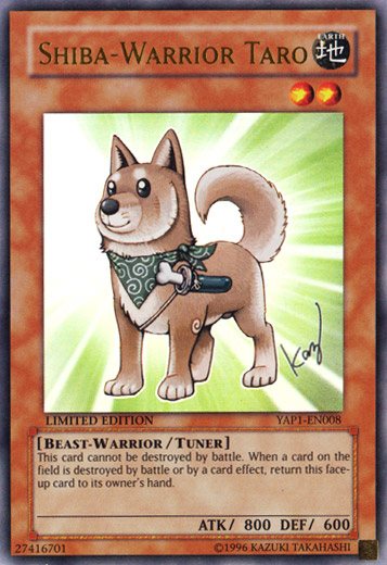 Shiba-Warrior Taro [YAP1-EN008] Ultra Rare | Pegasus Games WI