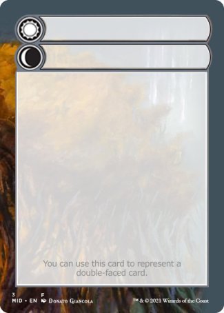 Helper Card (3/9) [Innistrad: Midnight Hunt Tokens] | Pegasus Games WI
