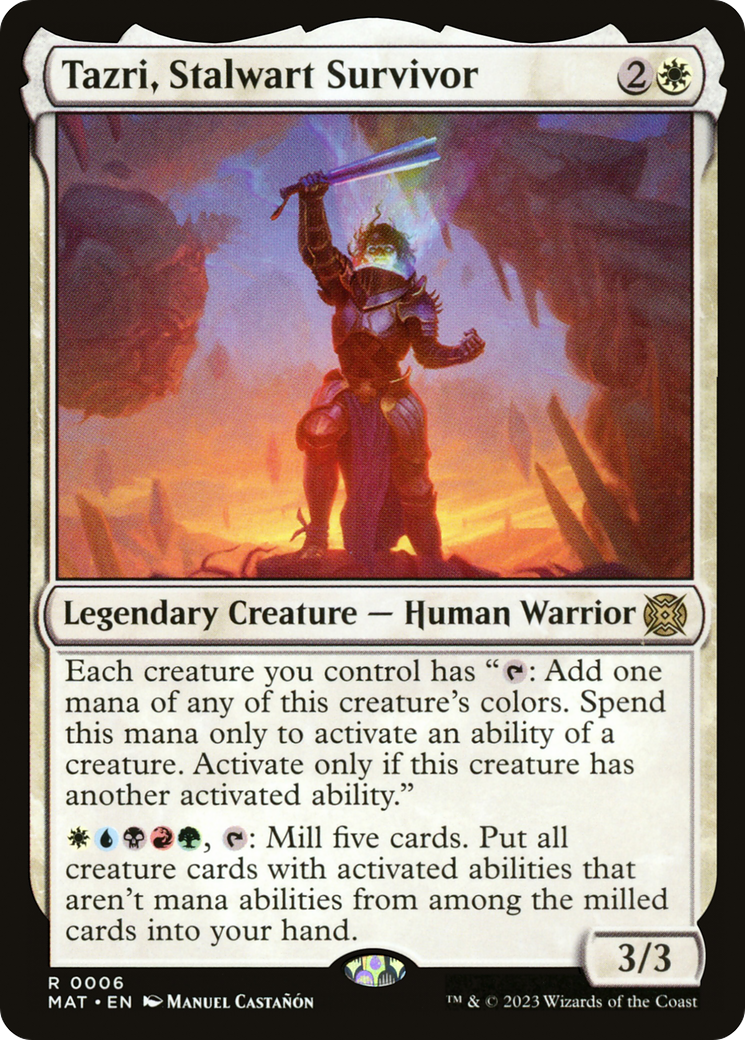 Tazri, Stalwart Survivor [March of the Machine: The Aftermath] | Pegasus Games WI