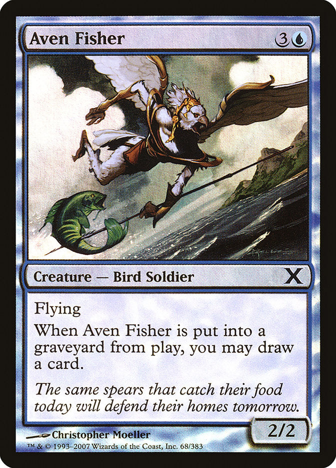 Aven Fisher (Premium Foil) [Tenth Edition] | Pegasus Games WI