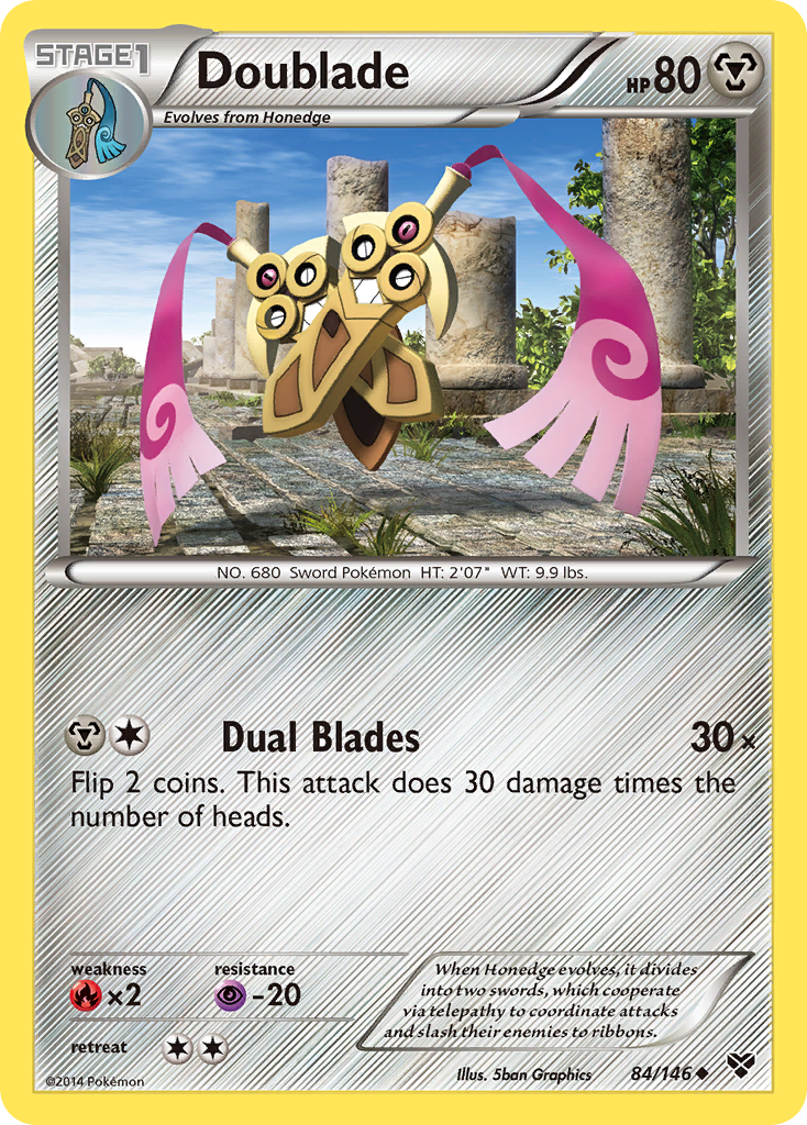 Doublade (84/146) [XY: Base Set] | Pegasus Games WI